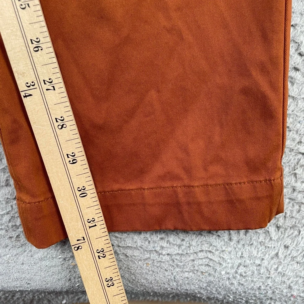 Banana Republic Pants Mens 34x32 Orange Emerson Straight Fit Chino Stretch